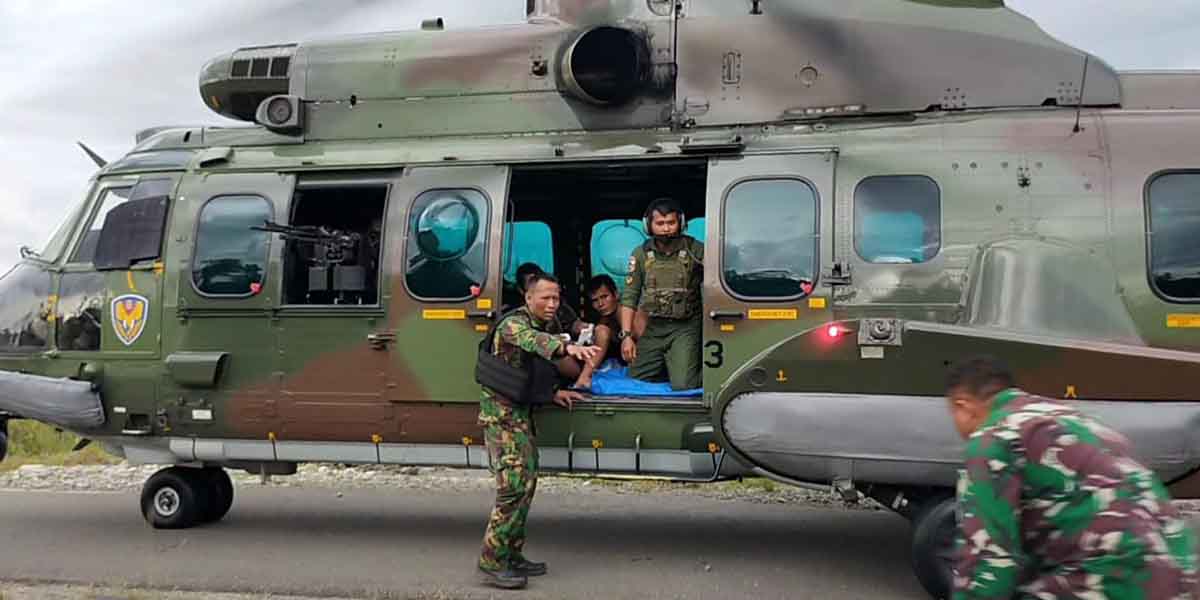 kontak-tembak-di-nduga-tiga-anggota-tni-jalani-perawatan-di-rsud-mimika